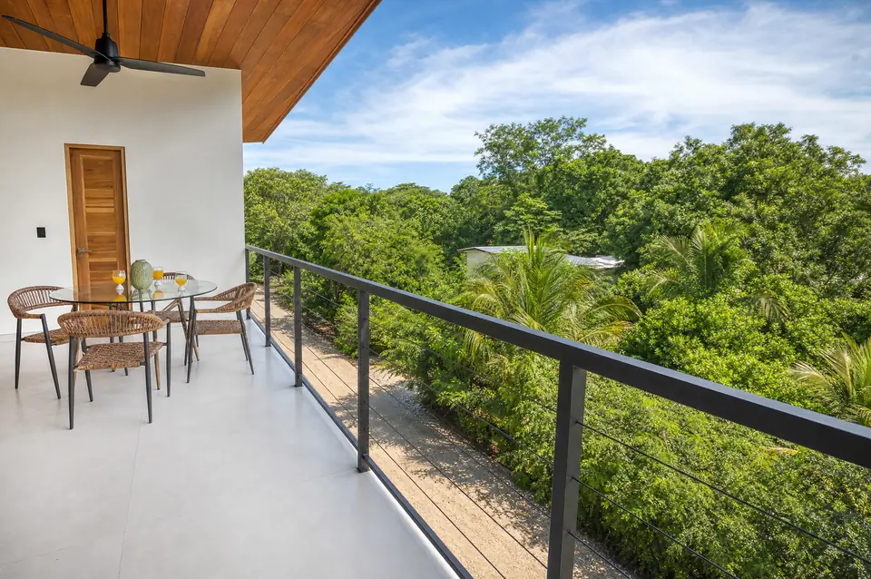 Selva Dorada terrace in daylight