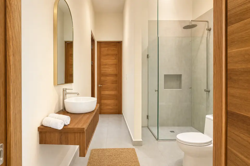 Suite Luna master bathroom