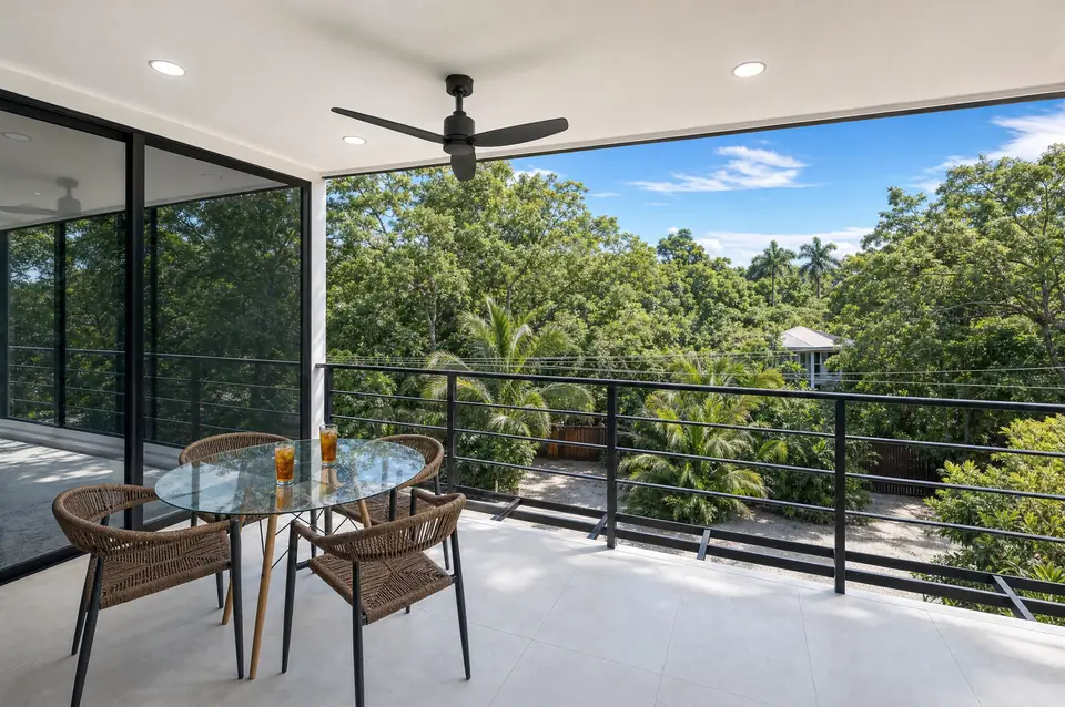 Casa Guiones terrace in daylight
