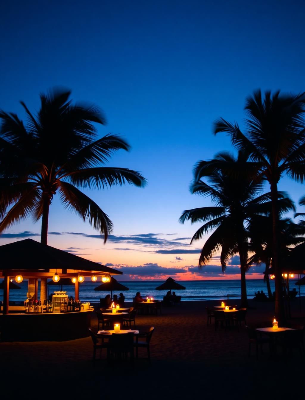 Nightlife & Sunset — From sunset cocktails to bonfires on the sand.