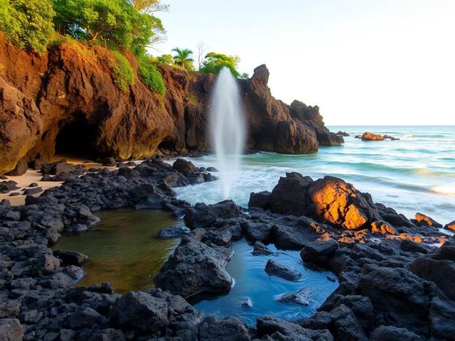 Playa Pelada Tide Pools & Blowhole